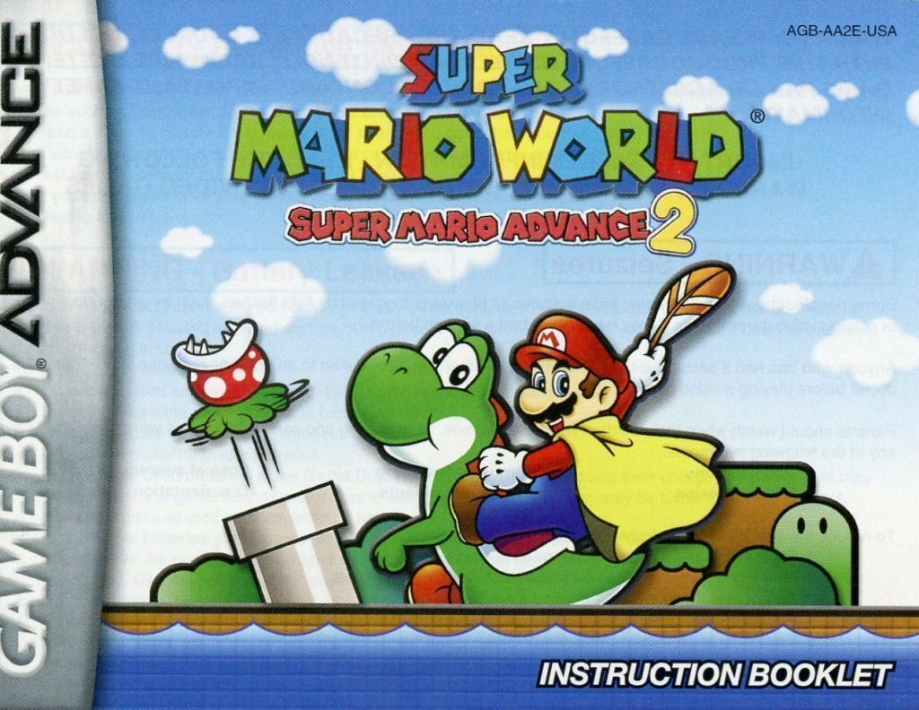 Super Mario Advance 2 – Super Mario World (USA) Gameboy Advance – Download ROM